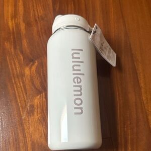 Lululemon White Water Bottle